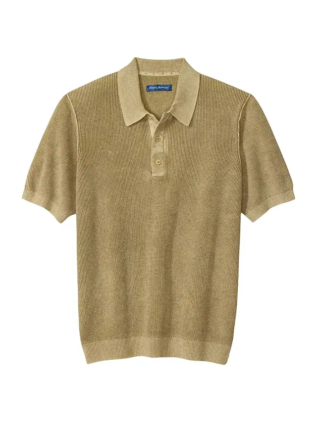 Men's Playa Blanca Classic-Fit Polo Shirt - Stone Khaki