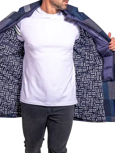 Maceoo Men's Ascension Peacoat - Blue Purple - Size XXXL | Thumbnail 6