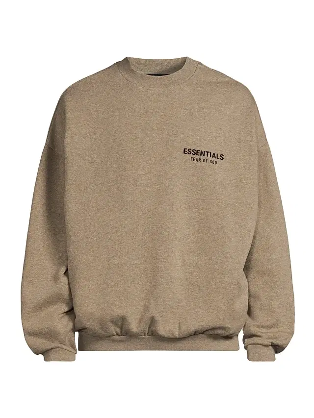 Men's Logo Fleece Crewneck Sweatshirt - Heather Grey