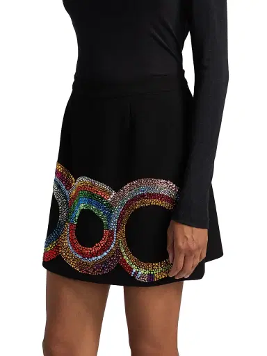 Libertine Women's Sonia Embellished A-Line Miniskirt | Thumbnail 4 Libertine Women's Sonia Embellished A-Line Miniskirt | Thumbnail 4