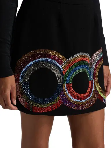 Libertine Women's Sonia Embellished A-Line Miniskirt | Thumbnail 6 Libertine Women's Sonia Embellished A-Line Miniskirt | Thumbnail 6