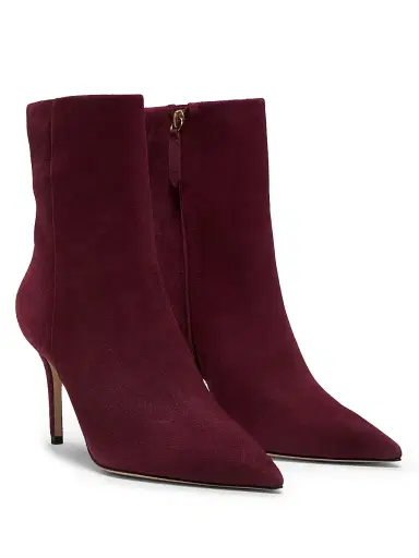 22élevé Women's 85MM Suede Stiletto Booties | Thumbnail 2 22élevé Women's 85MM Suede Stiletto Booties | Thumbnail 2