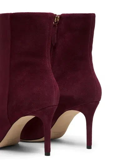 22élevé Women's 85MM Suede Stiletto Booties | Thumbnail 3 22élevé Women's 85MM Suede Stiletto Booties | Thumbnail 3