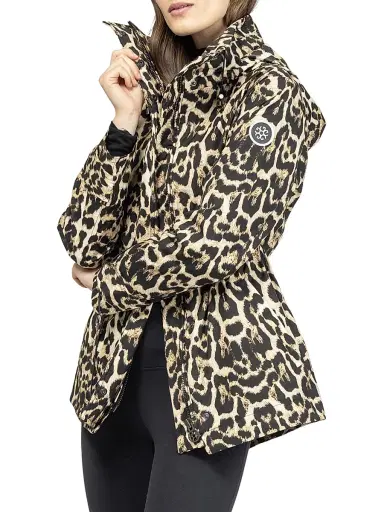 Gorski Women's Lightweight Jacket with Concealed Hood - Size Medium | Thumbnail 3