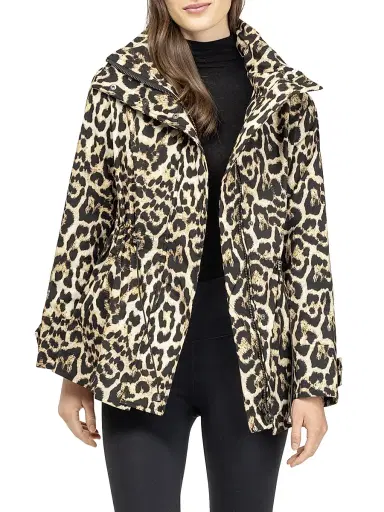 Gorski Women's Lightweight Jacket with Concealed Hood - Size Medium | Thumbnail 5