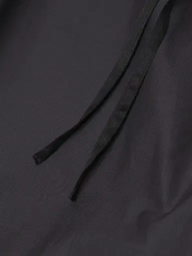 Fleur du Mal Men's Cotton Poplin Pajama Pants - Black Smoke - Size Medium | Thumbnail 6