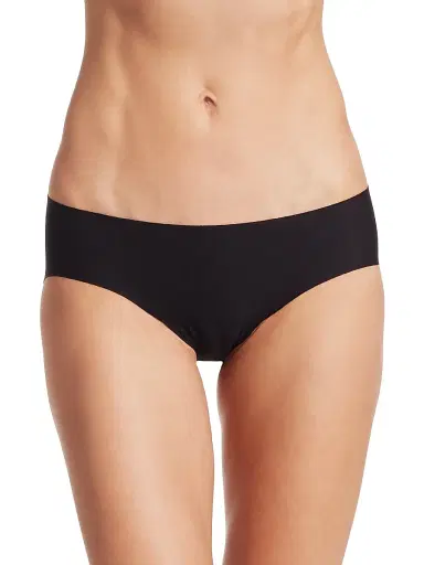Commando Women's Stretch Cotton Bikini Briefs - Black | Thumbnail 3 Commando Women's Stretch Cotton Bikini Briefs - Black | Thumbnail 3