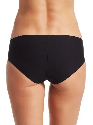 Commando Women's Stretch Cotton Bikini Briefs - Black | Thumbnail 4 Commando Women's Stretch Cotton Bikini Briefs - Black | Thumbnail 4
