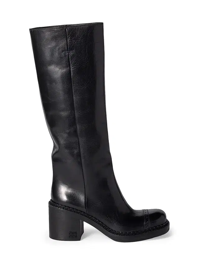 Women's Leather Boots - Black