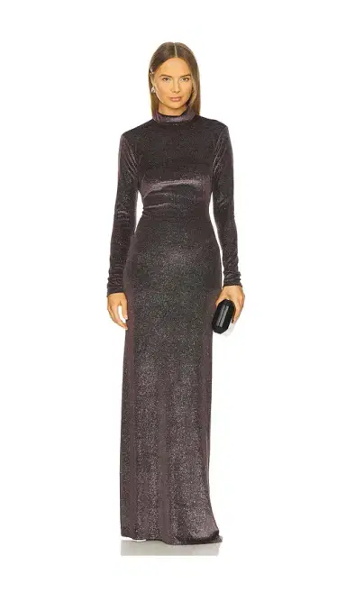 The Sei Open Back Long Sleeve Gown | Thumbnail 2