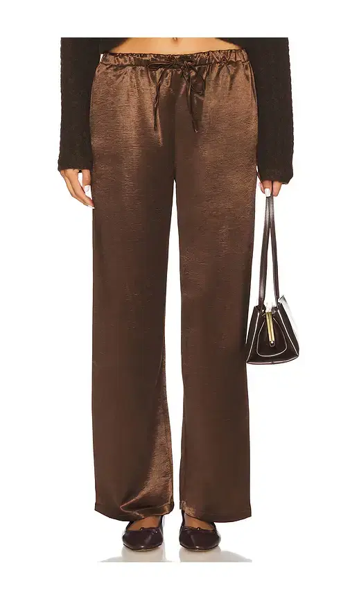 4th & Reckless Shelby Satin Trousers