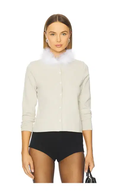 Sleeper Miss Kitty Cardigan With Detachable Feathers | Thumbnail 1