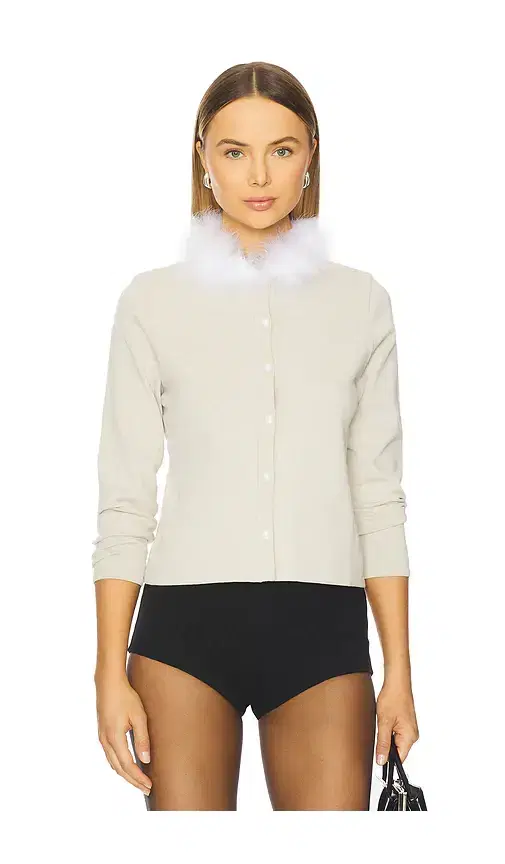 Sleeper Miss Kitty Cardigan With Detachable Feathers