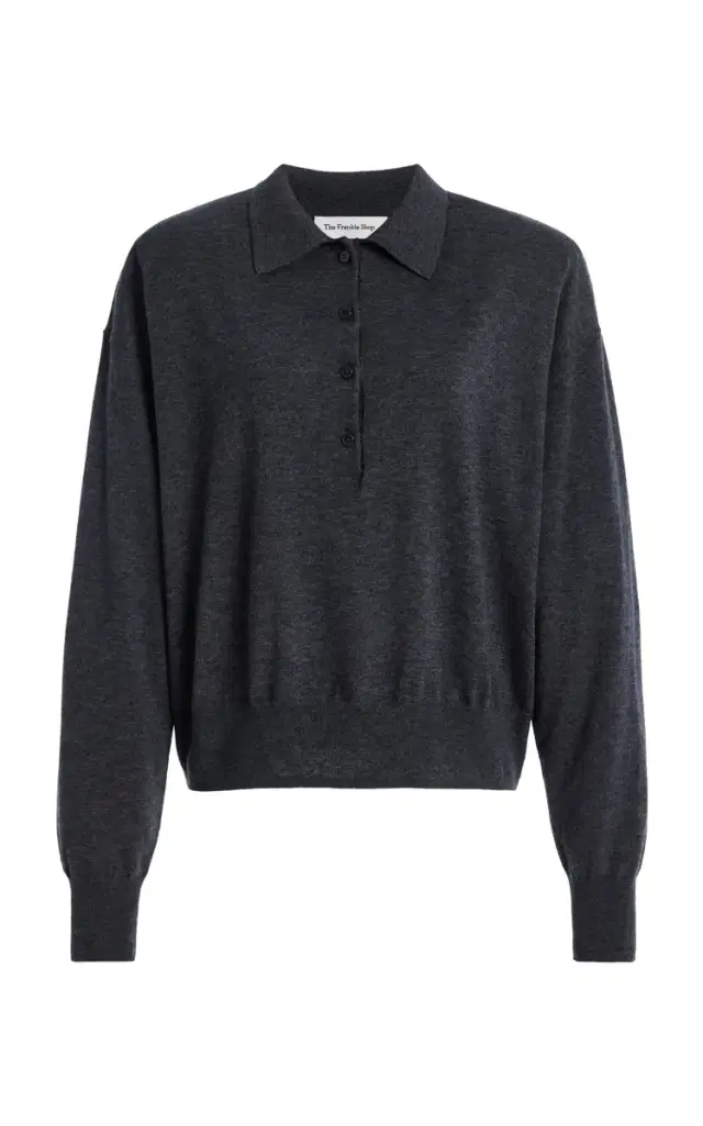 Croydon Merino Wool Polo Top