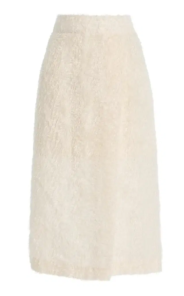 Lela Knit Midi Wrap Skirt Lela Knit Midi Wrap Skirt