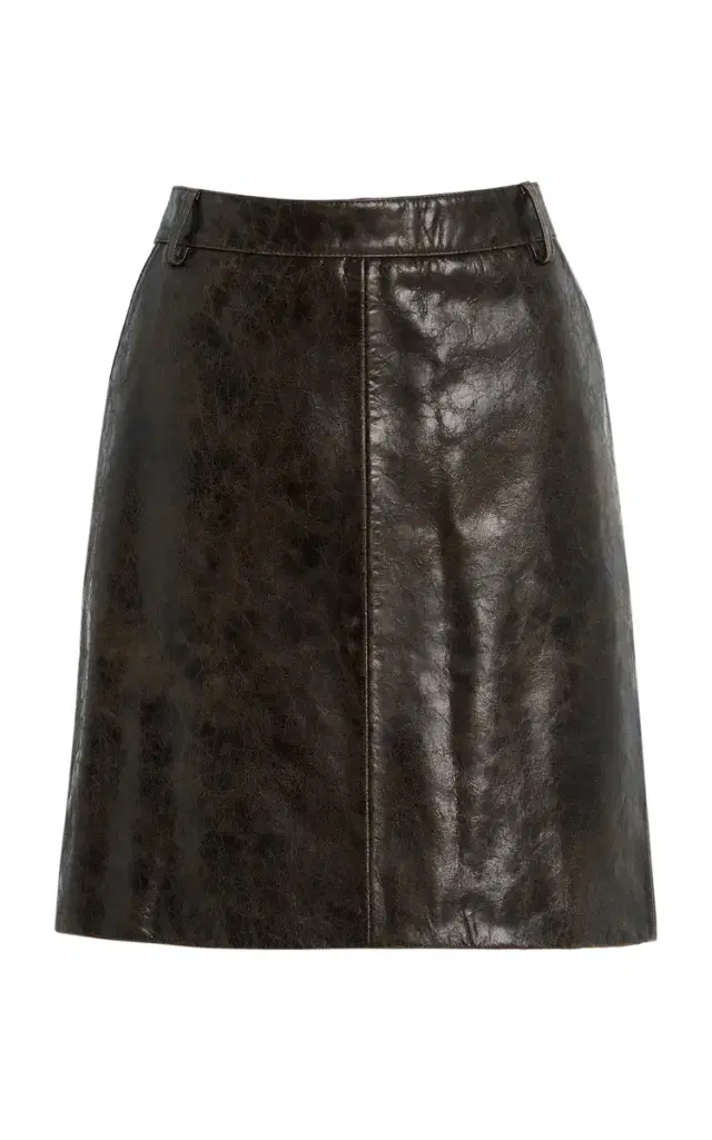 Margo Leather Mini Skirt