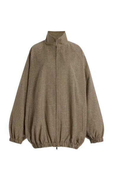 The Frankie Shop Baxter Houndstooth Track Jacket | Thumbnail 4