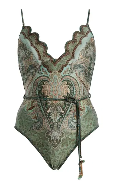 Zimmermann Wanderlust Scalloped Swimsuit | Thumbnail 25