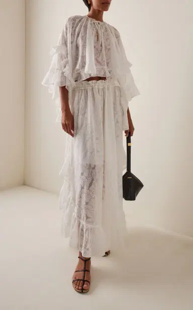 Zimmermann Daylight Ruffled Maxi Skirt | Thumbnail 2 Zimmermann Daylight Ruffled Maxi Skirt | Thumbnail 2