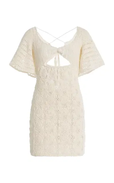 Akoia Swim Exclusive Crocheted Cotton Mini Dress | Thumbnail 1