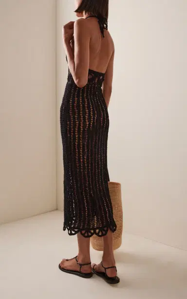 Akoia Swim Exclusive Crocheted Cotton Midi Dress | Thumbnail 4