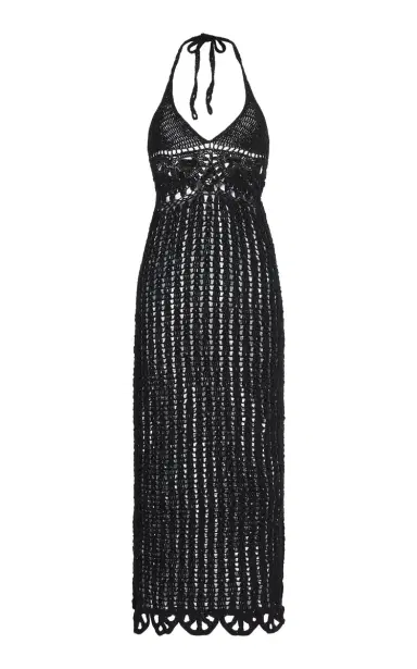 Akoia Swim Exclusive Crocheted Cotton Midi Dress | Thumbnail 8