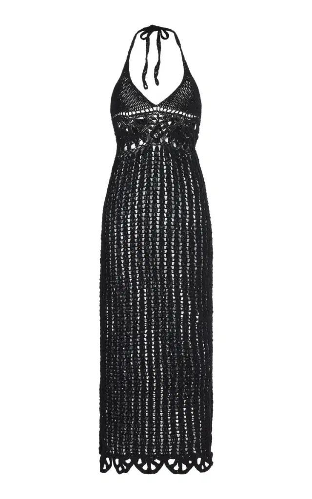 Akoia Swim Exclusive Crocheted Cotton Midi Dress
