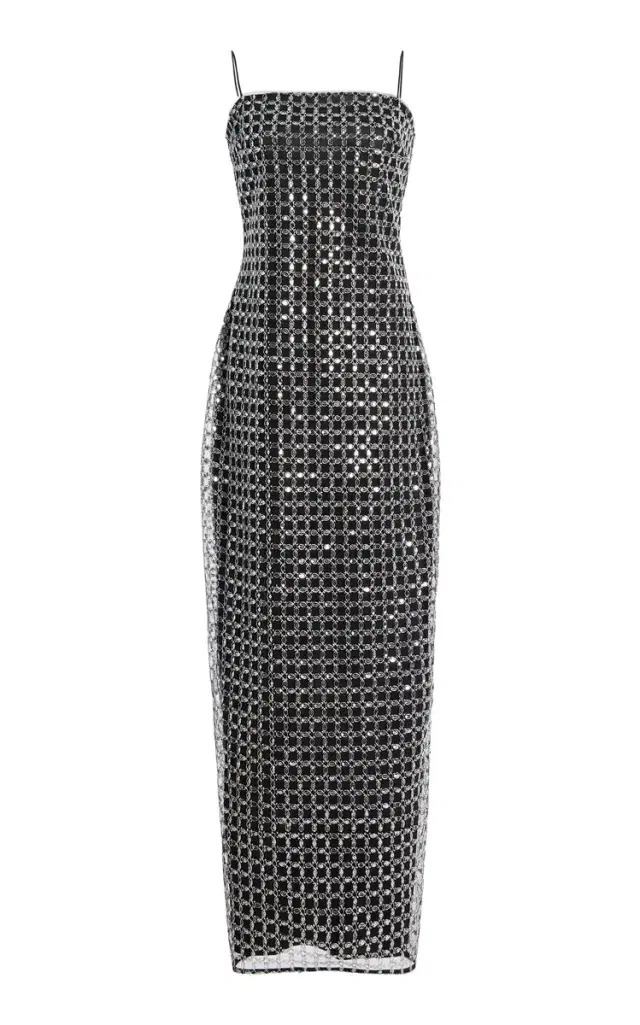 Beaded Maxi Slip Dress