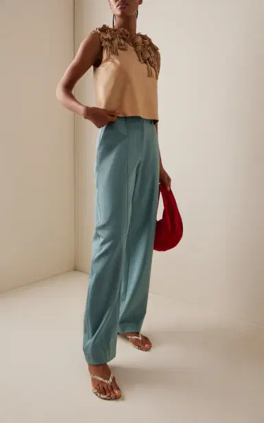 Ulla Johnson Ames Barrel-Leg Pants | Thumbnail 3 Ulla Johnson Ames Barrel-Leg Pants | Thumbnail 3