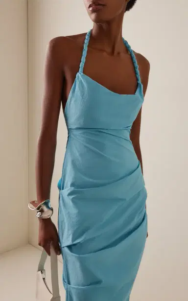 Paris Georgia Romy Ruched Maxi Dress | Thumbnail 3 Paris Georgia Romy Ruched Maxi Dress | Thumbnail 3