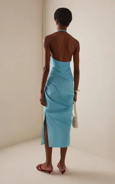 Paris Georgia Romy Ruched Maxi Dress | Thumbnail 4 Paris Georgia Romy Ruched Maxi Dress | Thumbnail 4