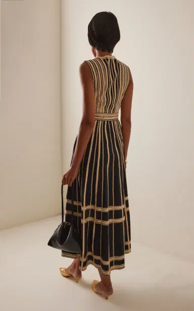 Ulla Johnson Palermo Embroidered Cotton Midi Dress | Thumbnail 4
