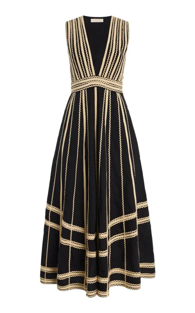 Ulla Johnson Palermo Embroidered Cotton Midi Dress
