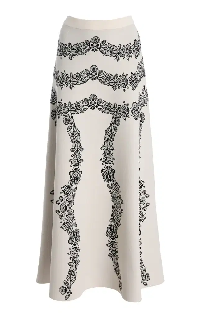 Ulla Johnson Valencia Jacquard-Knit Maxi Skirt