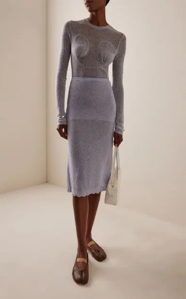 Maison Margiela Knit Wool-Blend Top | Thumbnail 3 Maison Margiela Knit Wool-Blend Top | Thumbnail 3