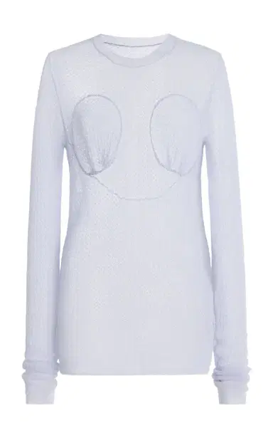 Maison Margiela Knit Wool-Blend Top | Thumbnail 1 Maison Margiela Knit Wool-Blend Top | Thumbnail 1