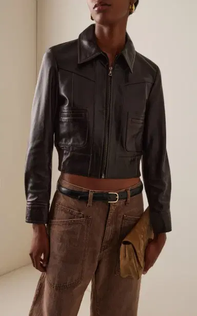 Nili Lotan Charly Leather Jacket | Thumbnail 2