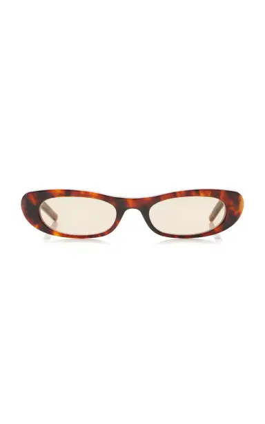 Saint Laurent Rectangle-Frame Acetate Sunglasses | Thumbnail 4 Saint Laurent Rectangle-Frame Acetate Sunglasses | Thumbnail 4