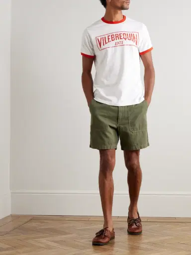 Vilebrequin Partisol Logo-Print Cotton-Jersey T-Shirt - Men | Thumbnail 2 Vilebrequin Partisol Logo-Print Cotton-Jersey T-Shirt - Men | Thumbnail 2