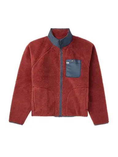 RRL Logo-Appliquéd Nylon Ripstop-Trimmed Wool-Blend Fleece Jacket - Men | Thumbnail 1