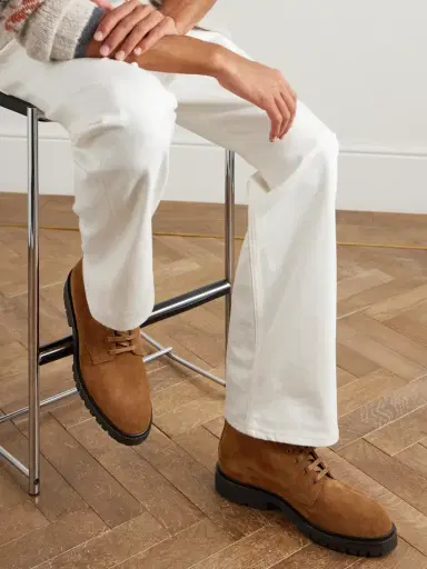 Brunello Cucinelli Polacco Suede Boots - Men | Thumbnail 2 Brunello Cucinelli Polacco Suede Boots - Men | Thumbnail 2