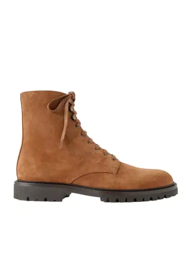 Brunello Cucinelli Polacco Suede Boots - Men | Thumbnail 1 Brunello Cucinelli Polacco Suede Boots - Men | Thumbnail 1