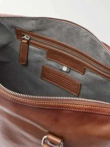 Officine Creative Quentin 019 Leather Briefcase - Men | Thumbnail 5 Officine Creative Quentin 019 Leather Briefcase - Men | Thumbnail 5
