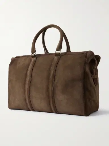 Officine Creative Quentin 009 Airbrushed Suede Weekend Bag - Men | Thumbnail 3 Officine Creative Quentin 009 Airbrushed Suede Weekend Bag - Men | Thumbnail 3