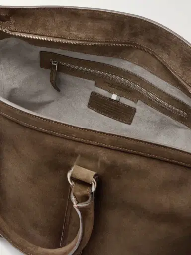 Officine Creative Quentin 009 Airbrushed Suede Weekend Bag - Men | Thumbnail 5 Officine Creative Quentin 009 Airbrushed Suede Weekend Bag - Men | Thumbnail 5