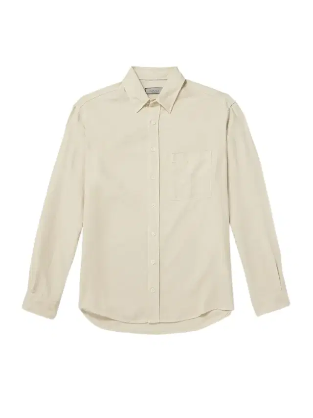 Canali Garment-Dyed Lyocell-Twill Shirt - Men