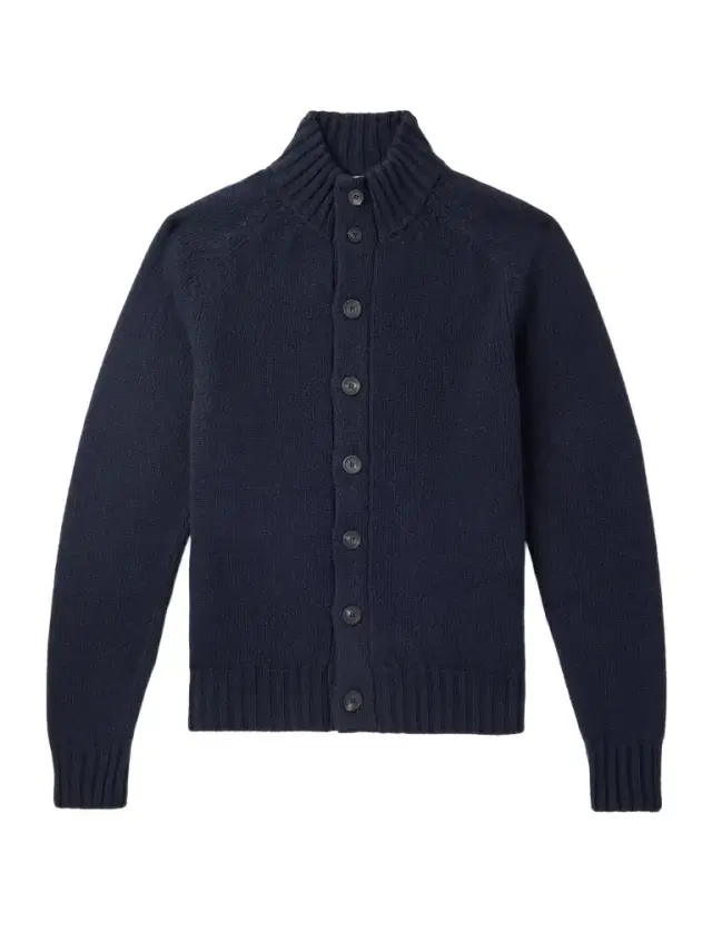 Virgin Wool Cardigan - Men Virgin Wool Cardigan - Men