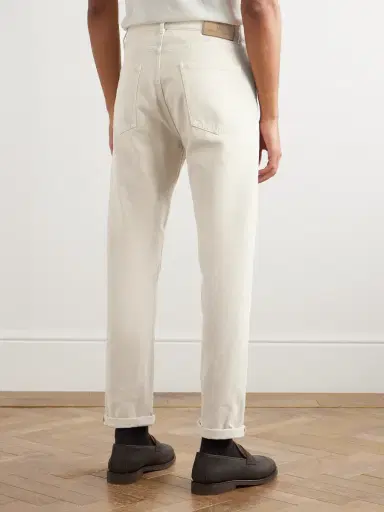 Brunello Cucinelli Slim-Fit Cotton-Corduroy Trousers - Men | Thumbnail 4 Brunello Cucinelli Slim-Fit Cotton-Corduroy Trousers - Men | Thumbnail 4