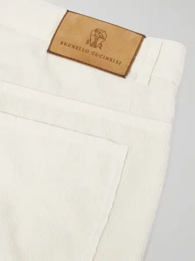 Brunello Cucinelli Slim-Fit Cotton-Corduroy Trousers - Men | Thumbnail 5 Brunello Cucinelli Slim-Fit Cotton-Corduroy Trousers - Men | Thumbnail 5