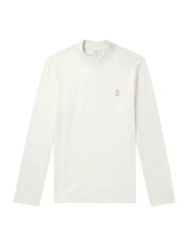 Logo-Print Cotton-Jersey Mock-Neck T-Shirt - Men